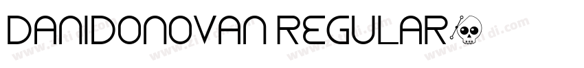 DaniDonovan Regular字体转换